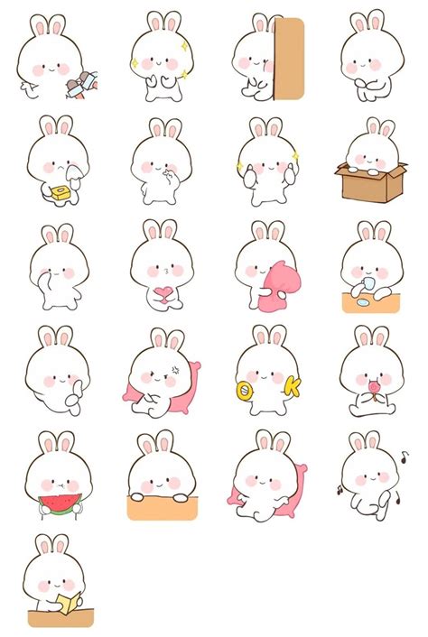 Bunnyjanjan! (Part.5) sticker pack .